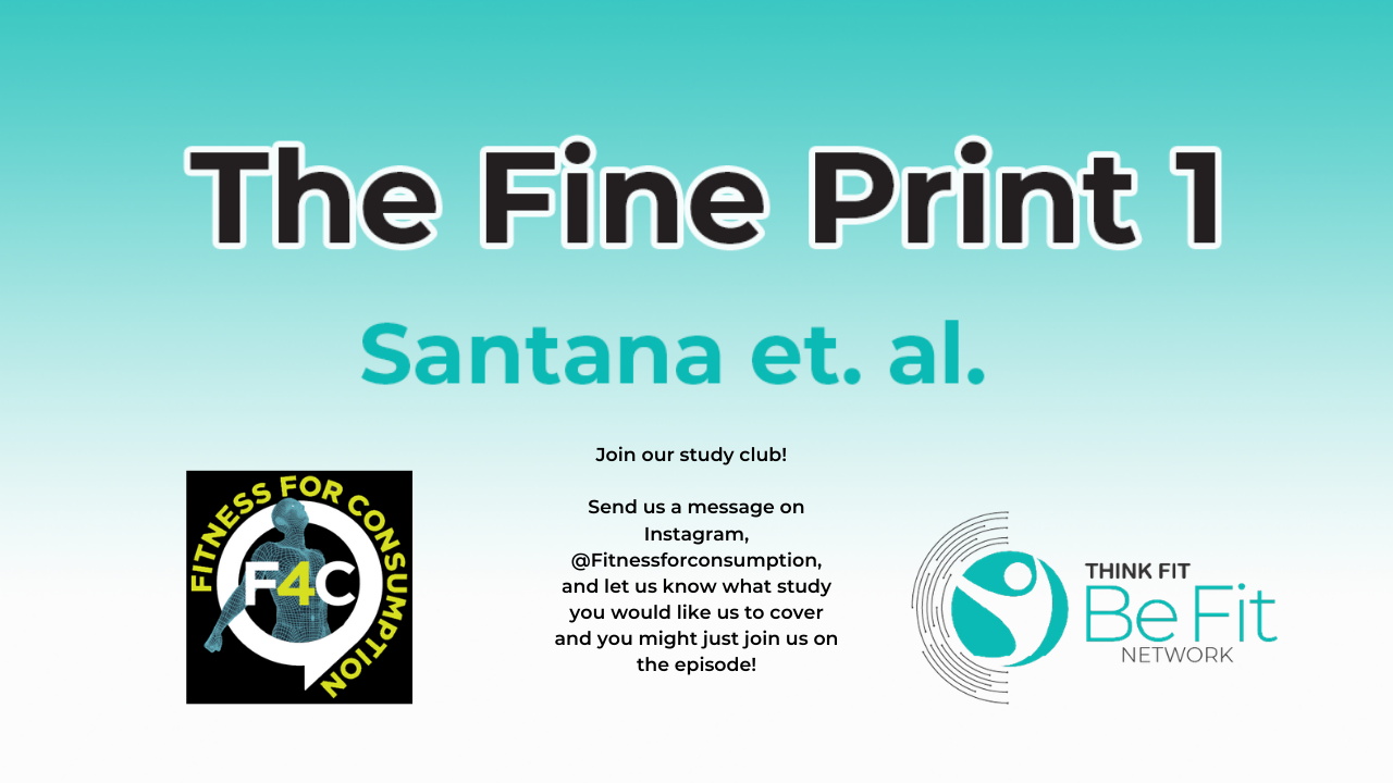 The Fine Print 1 - Santana et. al.